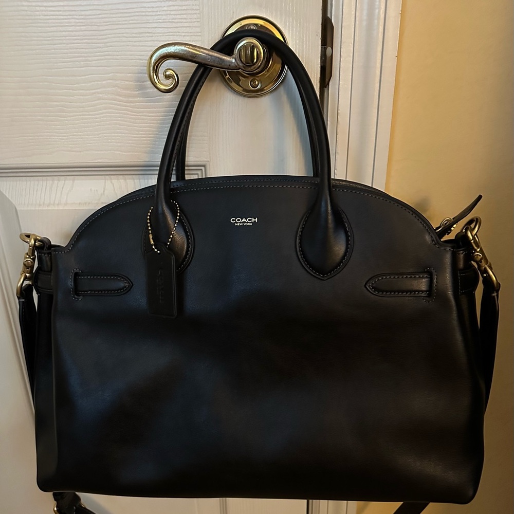 SOLD!!!! COACH Soft Empire Carryall 40 in Classic Black, special holiday Price